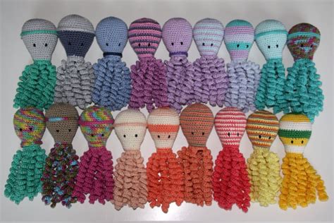 Inktvisjes Voor Couveusekindjes Gehaakt Haken Crochet Haken Breien