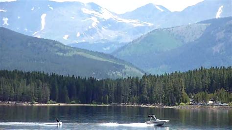 Water Skiing In Turquoise Lake Co Youtube