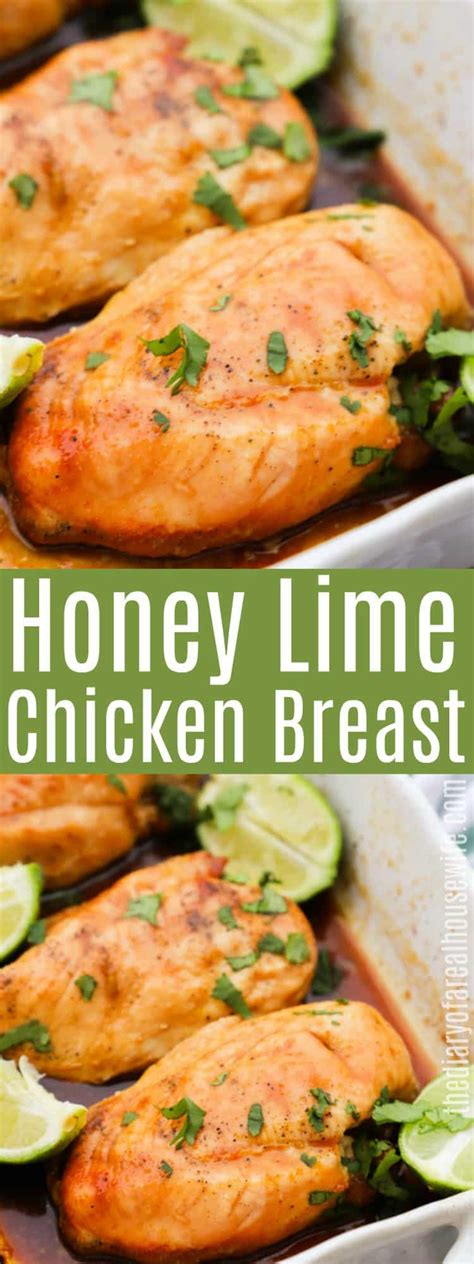 Put corn flakes in a plastic bag and crush as fine as you can get them. Honey Lime Chicken Breast • The Diary of a Real Housewife