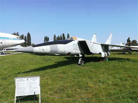 The Mig 25 The Fastest Of The Russian Jets Spotted In Kiev Raviation