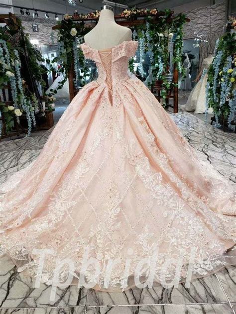 Light Pink Princess Ball Gown Quinceanera Dresses 2022 Off The Shoulder