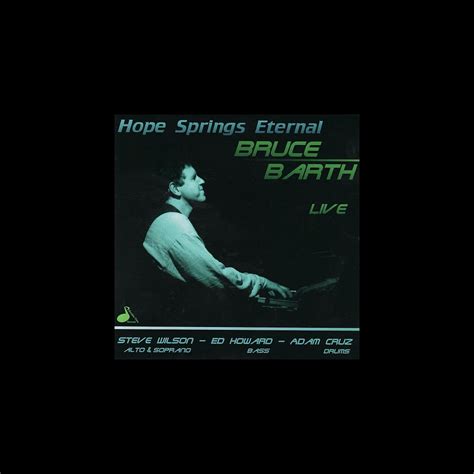 ‎hope Springs Eternal Live By Bruce Barth On Apple Music