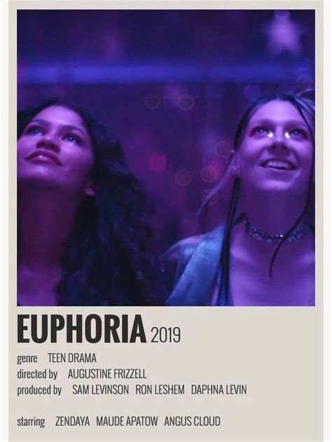 Euphoria Poster By Mikemann0 In 2020 Movie Poster Wall Indie Movie