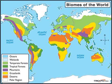 Biomes are very large ecological areas e.g. Learn about the different biomes! - Discovery Express
