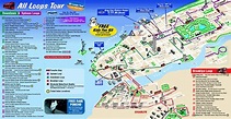New York City Most Popular Attractions Map - Printable Map Of New York ...