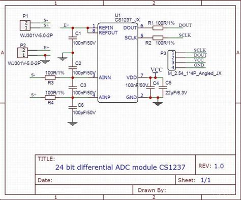 24 Bit Differential Adc Module Cs1237 Share Project Pcbway