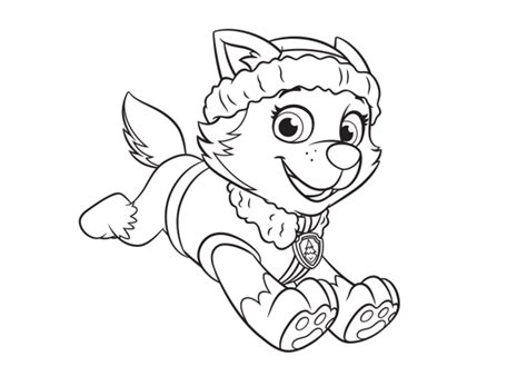Paw Patrol Everest Coloring Pages Paw Patrol Coloring Paw Patrol Porn