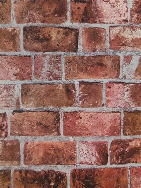 He1044 Textured Brick Wallpaper