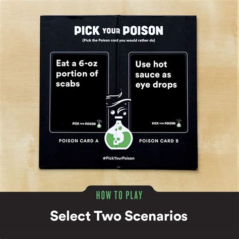 Pick Your Poison Game Nsfw Edition Card Games And Ts Hmv Store