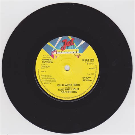 Electric Light Orchestra Wild West Hero 7 Inch