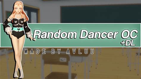 Random Dancer Oc By Avluu With Dl Yandere Simulator T Rk E Read