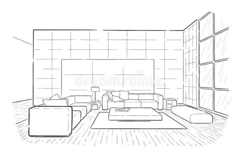 How To Draw A Living Room Joeryo Ideas