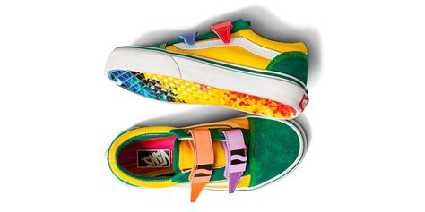 Vans Crayola Collaboration Collection Release Hypebeast