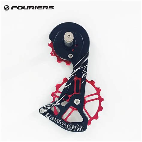 Fouriers Bicycle Derailleur Road Bike Rear Derailleur Cage Full Ceramic Pulleys 12t 16t Bicycle