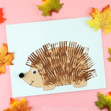 Cute Hedgehog Template 3 Ways To Make Hedgehogs For Fall Hedgehog