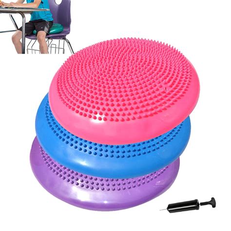 Inflated Stability Wobble Cushion Balance Disc Trainer Board Athletic