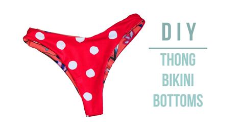 How To Sew Reversible Bikini Bottoms Thong Cheeky Or Moderate