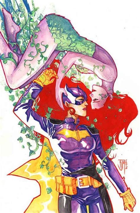 So Beautiful Ivy And Batgirl Batgirl Dc Comics Art Comic Art