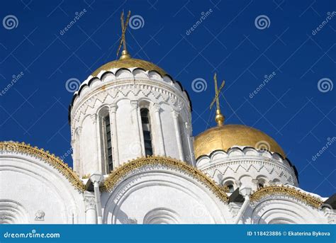 Assumption Cathedral In Vladimir Russia Stock Photo Image Of City