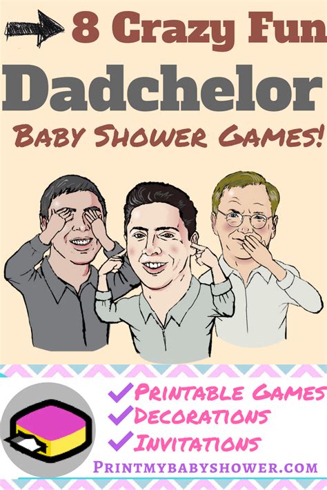 Nothing But A Dadchelor Party Print My Baby Shower Baby Shower Dad Baby Shower Funny Fun