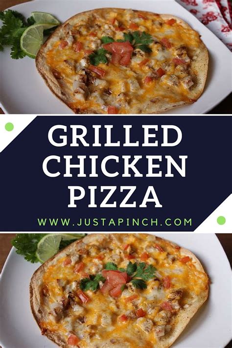 Grilled Chicken Pizza Recipe Easy Dinner Recipes Recipes Chicken