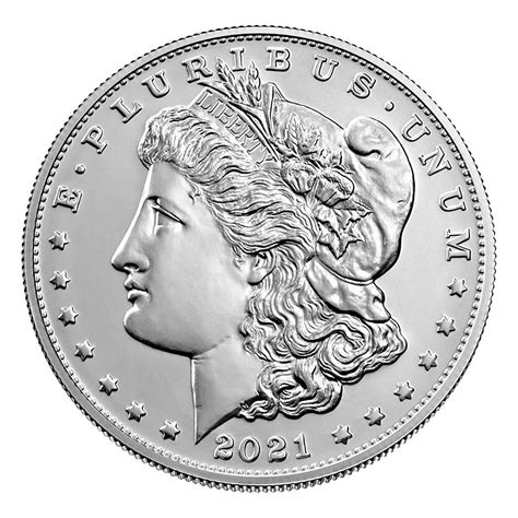 2021 Morgan Silver Dollar Philadelphia Golden Eagle Coins