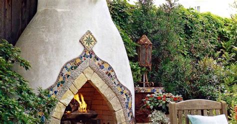 Spanish Style Stucco Fireplace Outdoor Fireplaces Pinterest