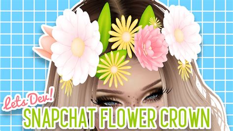 Snapchat Flower Crown Lets Create Youtube