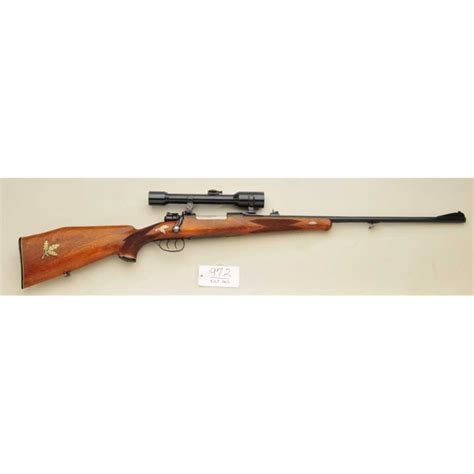 Sporterized Mauser Model 98 Bolt Action Rifle 8mm Cal 24 Round