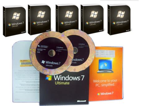 Microsoft Windows 7 Ultimate Edition Windows 7 Ultimate Oem Pack For