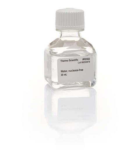 Thermo Scientific™ Water Nuclease Free 30ml Products Fisher Scientific