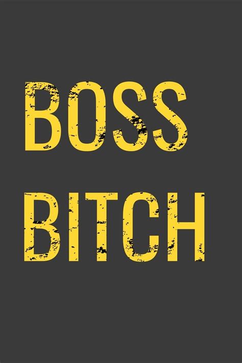 Boss Bitch Boss Bitch Chic Gold And Black Notebook Let Them Know You Are Here Stylish