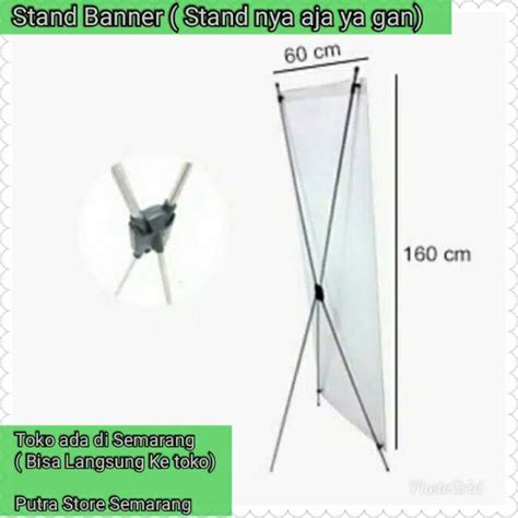 Jual Stand X Banner Dudukan Banner Cagak Banner Shopee Indonesia