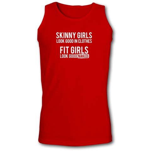 Skinny Girls Look Good In Clothes Fit Girls Look Good Naked Vest By
