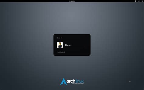 Arch Linux Element Gdm Wallpaper By Malisremac On Deviantart