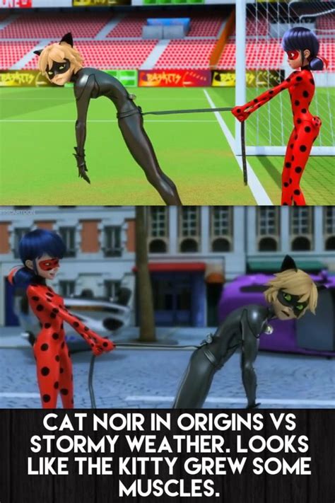 Cat Chat Noir Grew Some Muscles Props To The Creators Of Miraculous