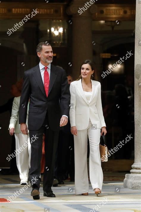 Spains King Felipe Vi L Queen Editorial Stock Photo Stock Image