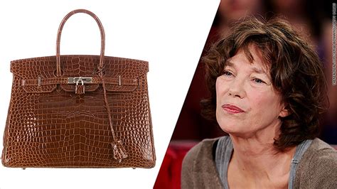 Jane Birkin Wants Her Name Off Hermes Crocodile Bag