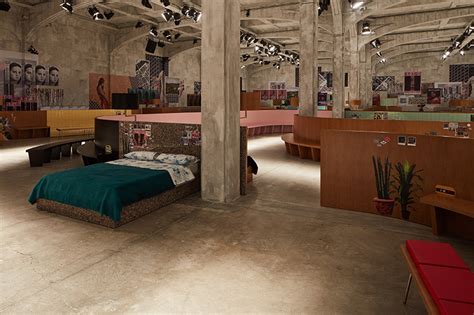 While fashion interiors's main line of business is floor covering, both. OMA/AMO sets the stage for prada's F/W fashion show