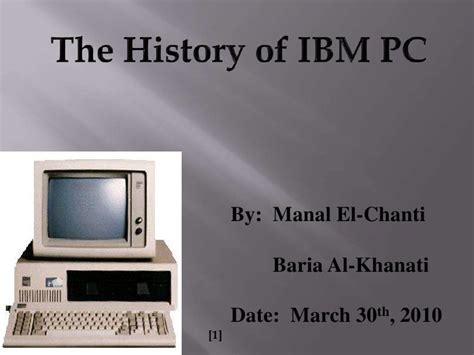 The History Of Ibm Pc