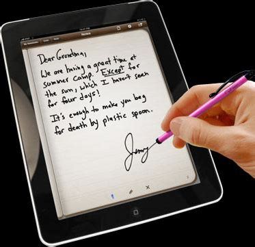 The app has a browser integrated right within the app, allowing for research and quick linking where needed. Why doctors would appreciate iPad stylus and handwriting ...