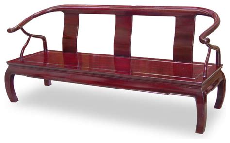 Rosewood Chow Leg Couch Asian Sofas By China Furniture And Arts