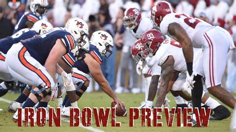 Alabama Vs Auburn Iron Bowl Preview Show Youtube