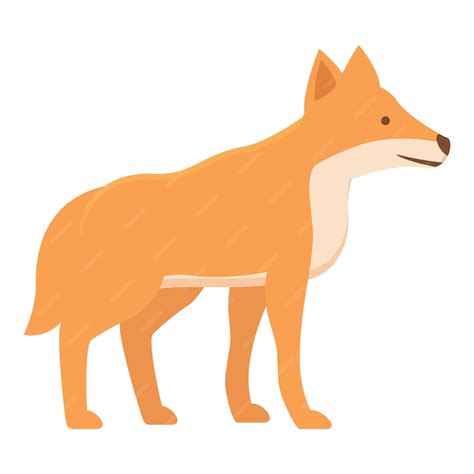 Premium Vector Wild Dog Dingo Icon Cartoon Vector Australia Animal