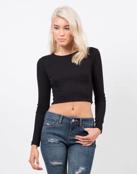Lace Up Crop Top Black Crop Top Womens Tops 2020ave