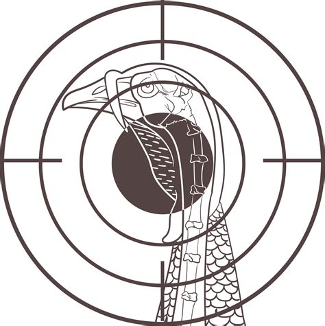 Turkey Target Real Size Free Pdf Printables Printablee