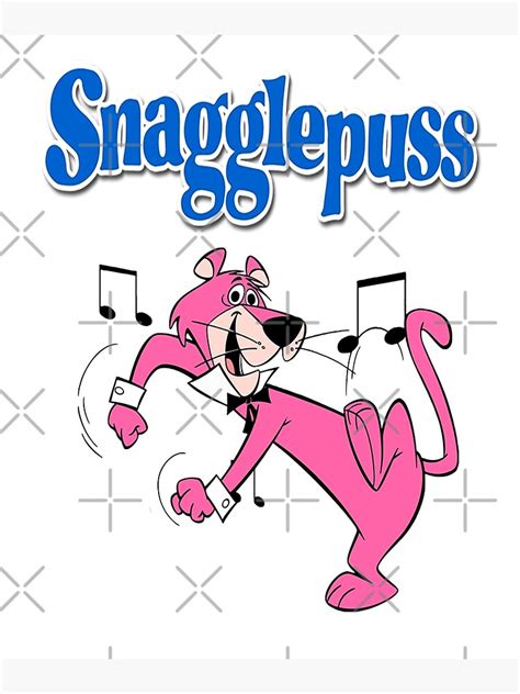 Snagglepuss Cartoon Funny T For Fans Snagglepuss Comic Poster For