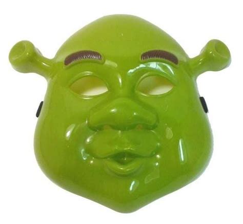 Shrek Mask Plastic Masquerade Halloween Party Mask Cartoon Animation