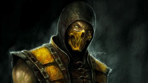 Scorpion Mortal Kombat X 4k Artwork Hd Games 4k Wallpapers Images Backgrounds Photos And
