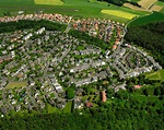 Luftaufnahme Johannesberg - Ortsansicht am Rande von ...